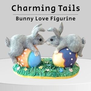 Fitz And Floyd Vintage Bunny Love Figurine Item # 87/424